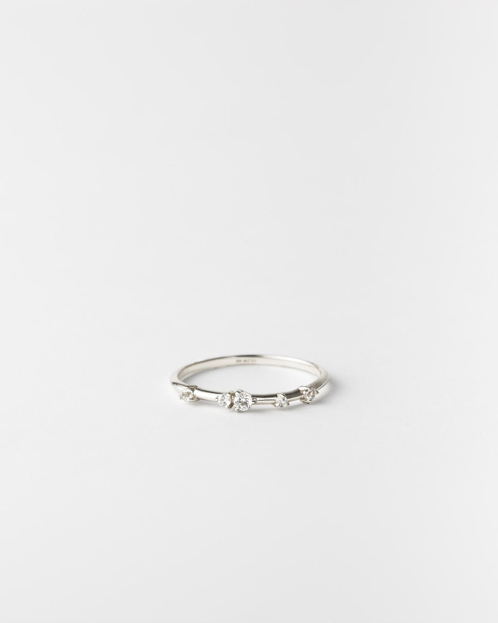 Starscape White Sapphire Ring