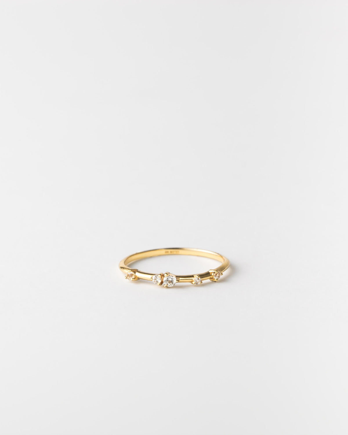 Starscape White Sapphire Ring