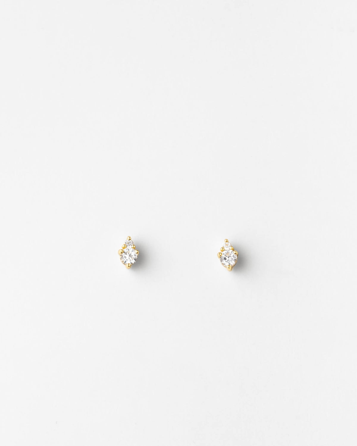 Morningstar White Sapphire Studs