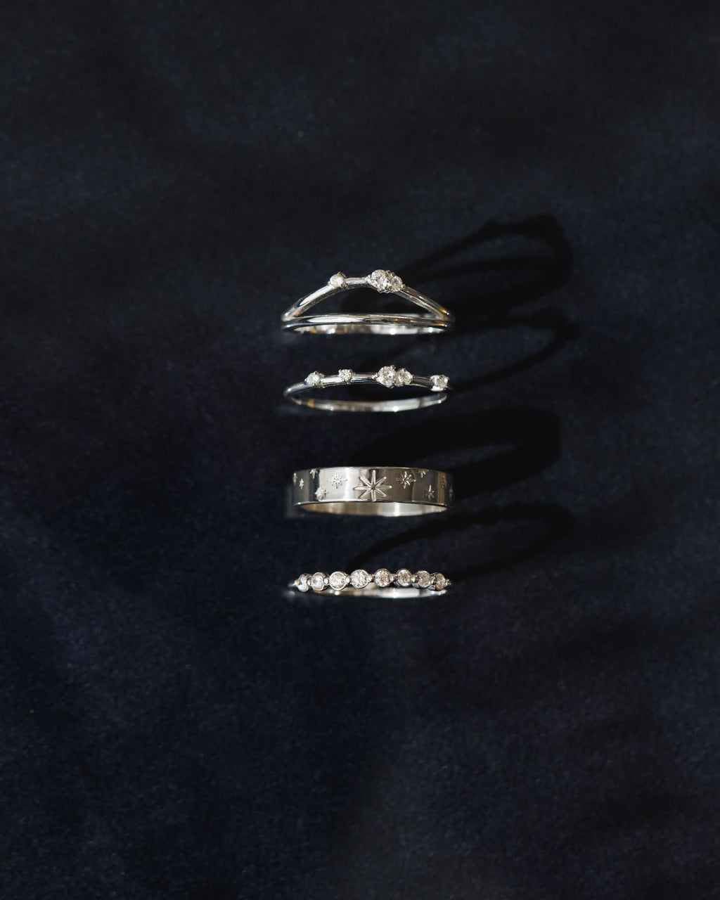 Grand Luminary White Sapphire Ring