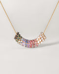 Aura Birthstone Bead Necklace