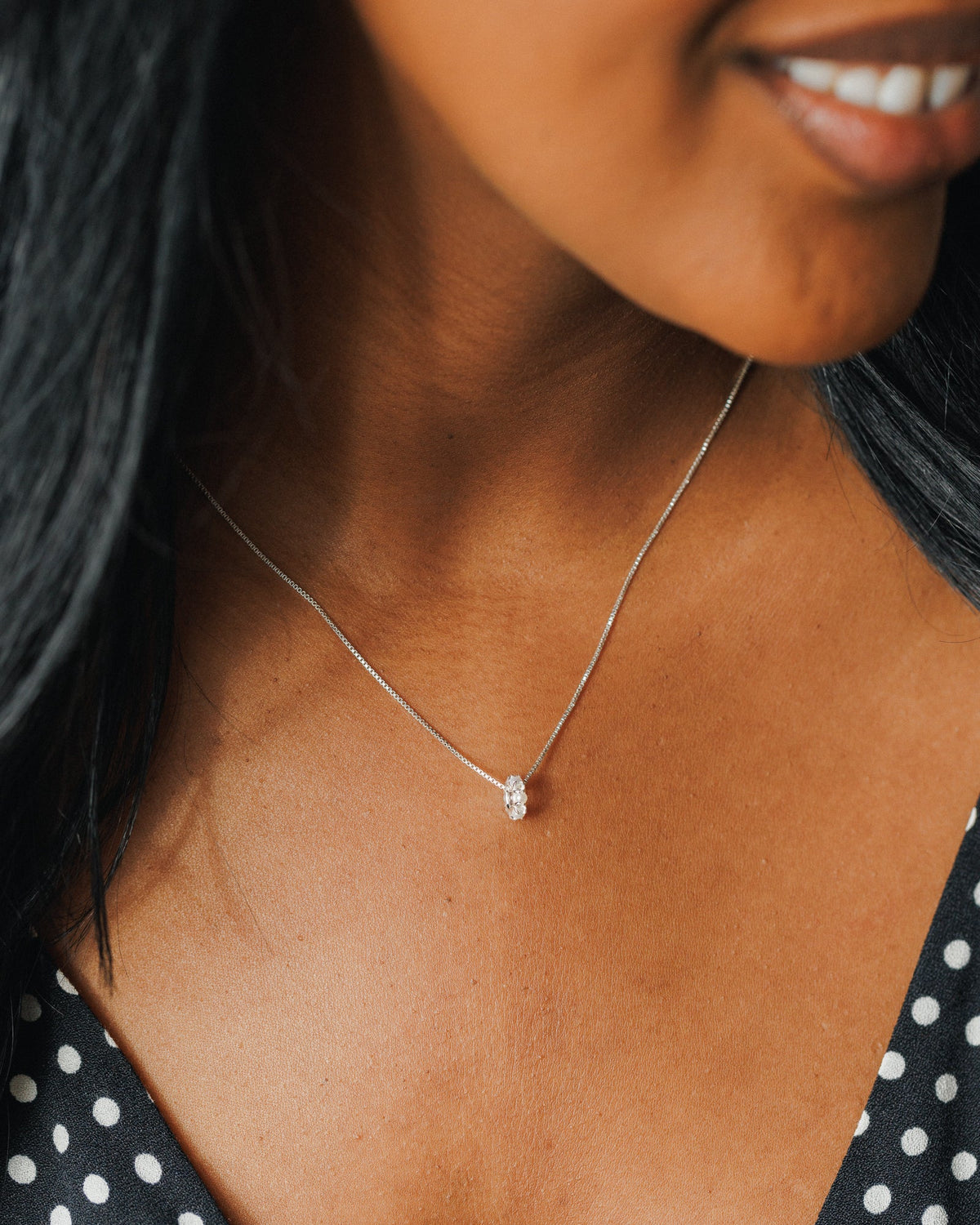 Aura Birthstone Bead Necklace
