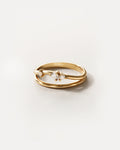 Eclipse White Sapphire Ring