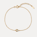 Solid Gold Moonstruck Bracelet