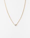 Polaris White Sapphire Necklace
