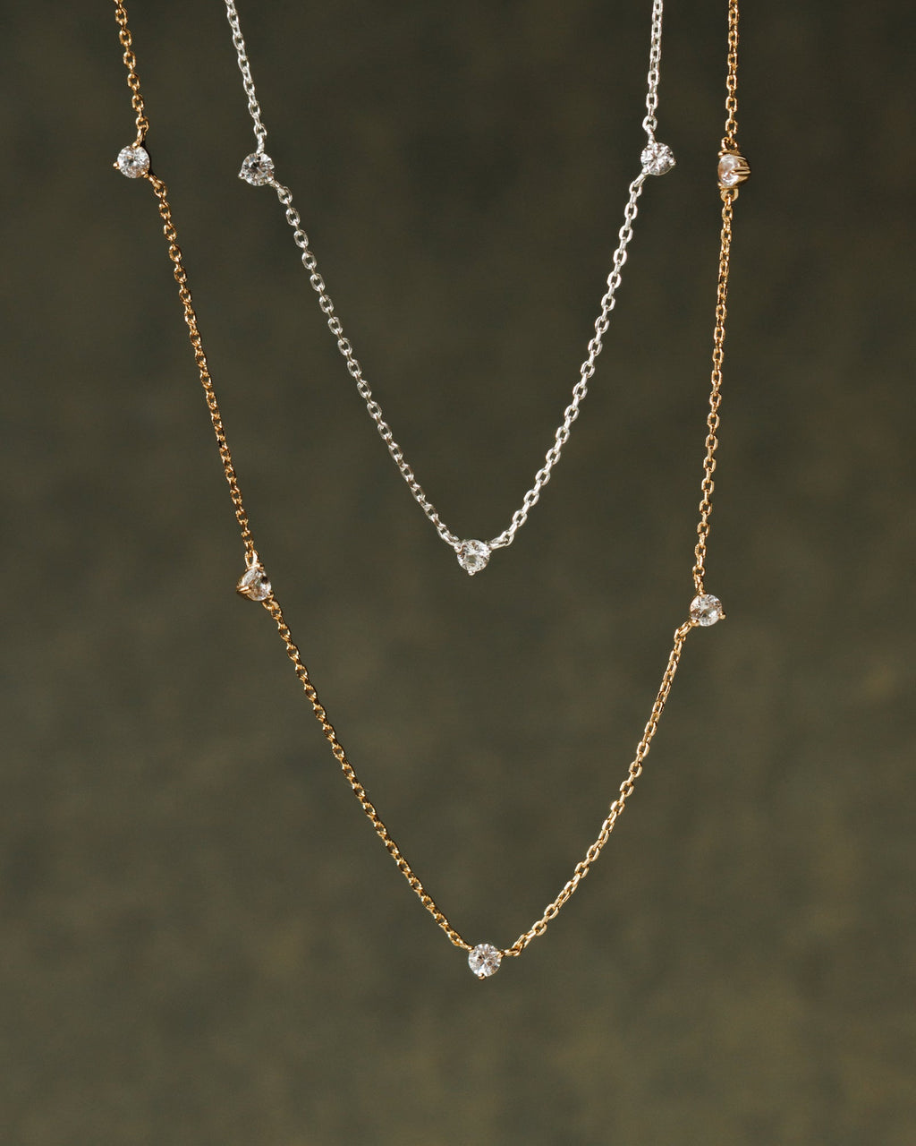 Starlet Station Necklace