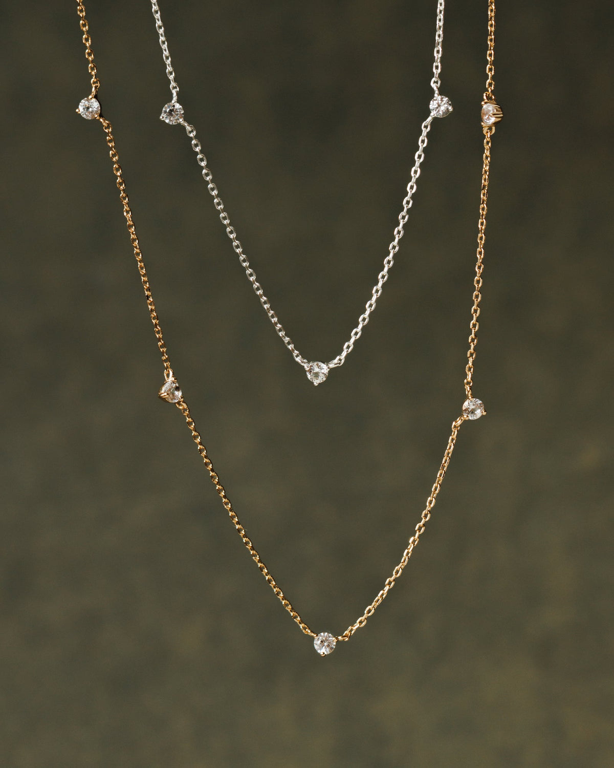 Starlet Station Necklace