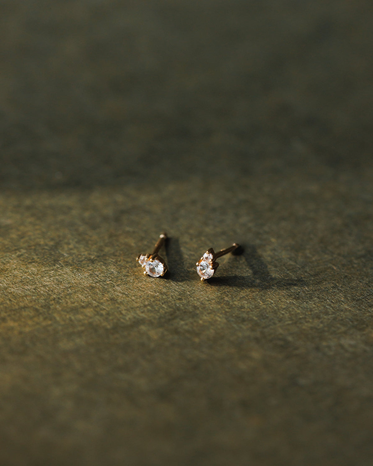 Morningstar White Sapphire Studs